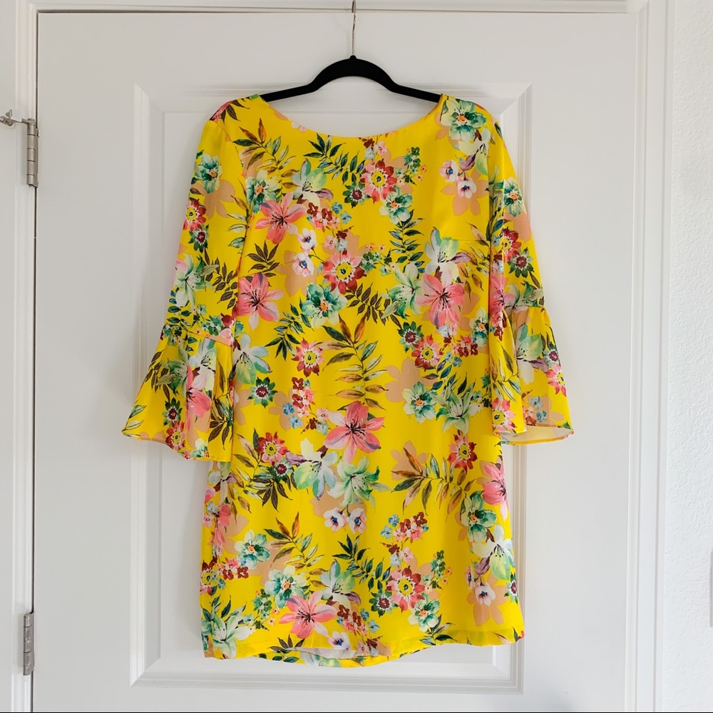 Ark & Co. Yellow Floral Dress